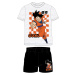 Dragon Ball - licence Chlapecké pyžamo - Dragon Ball 5204060, šedý melír / černá Barva: Mix bare