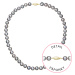 Evolution Group Perlový náhrdelník z říčních perel se zapínáním ze 14 karátového zlata 922028.3/