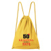 DOBRÝ TRIKO Bavlněný batoh 50 let královna Barva: Žlutá
