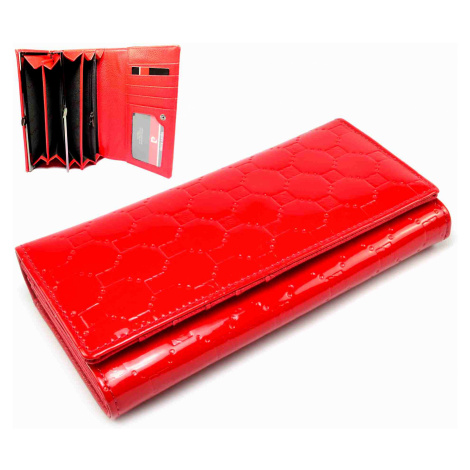 Dámská velká peněženka červená Pierre Cardin