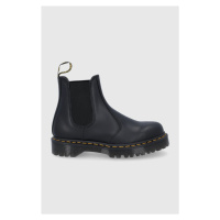 Kožené kotníkové boty Dr. Martens 2976 Bex dámské, černá barva, na platformě, 26205001