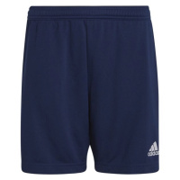 adidas ENTRADA 22 SHORTS Juniorské fotbalové šortky, tmavě modrá, velikost