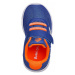 Modro-oranžové dětské tenisky na suchý zip Bobbi-Shoes