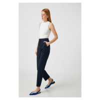 Koton Comfortable Trousers with Tie Waist, Pockets