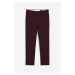 H & M - Společenské kalhoty Slim Fit - červená