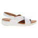 Caprice Dámské sandály 9-28702-20 white naplak Bílá