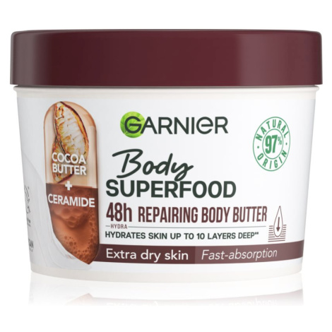 Garnier Body SuperFood výživné tělové máslo s kakaem 380 ml