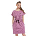 Meatfly dámské šaty Lotie Blossom Rose | Růžová | 100% bavlna