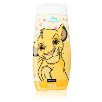 Disney Classics sprchový gel a šampon 2 v 1 pro děti Lion king 300 ml