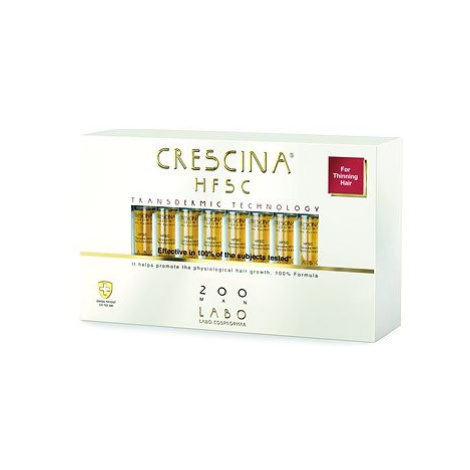 CRESCINA Transdermic péče na podporu růstu vlasů pro muže (stupeň 200) 20 × 3,5 ml