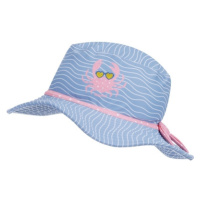 Playshoes Sluneční klobouk s UV ochranou krab modro-růžový