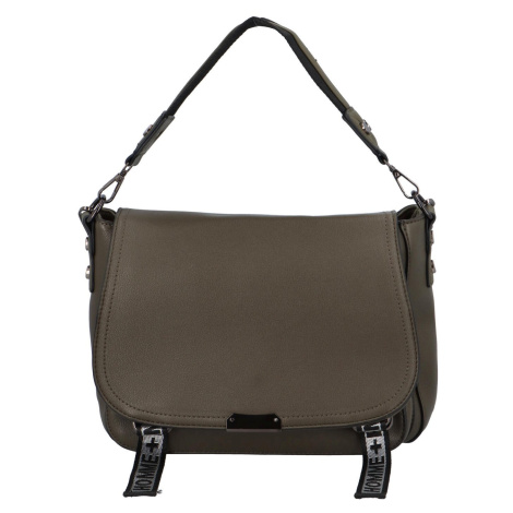 Módní kabelka Jessica, černo-zelená Paolo Bags