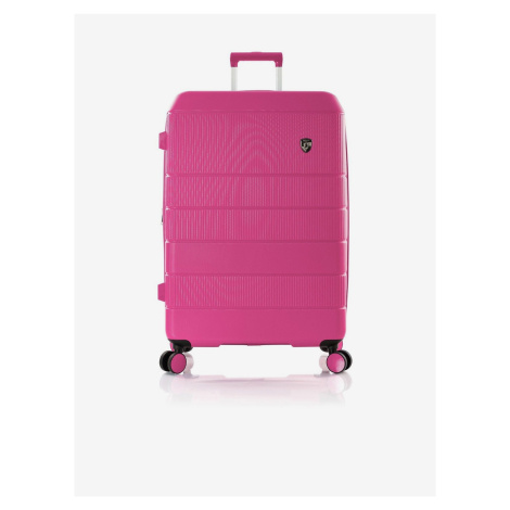 Růžový cestovní kufr Heys Neo L