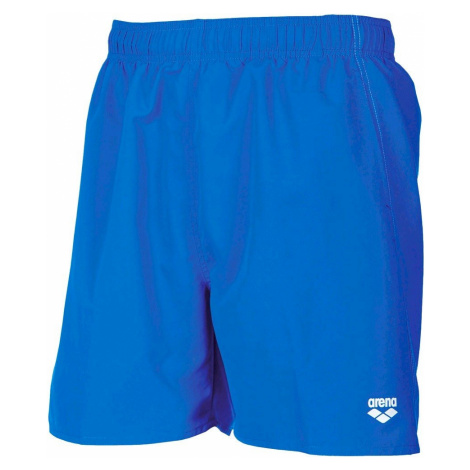 Arena FUNDAMENTALS BOXER pix blue/white pánské koupací šortky