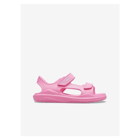Růžové holčičí sandály Crocs Swiftwater Expedition - unisex