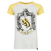 Harry Potter Hufflepuff Gold Dámské tričko šedá/žlutá