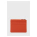 Kožená peněženka Furla dámský, oranžová barva