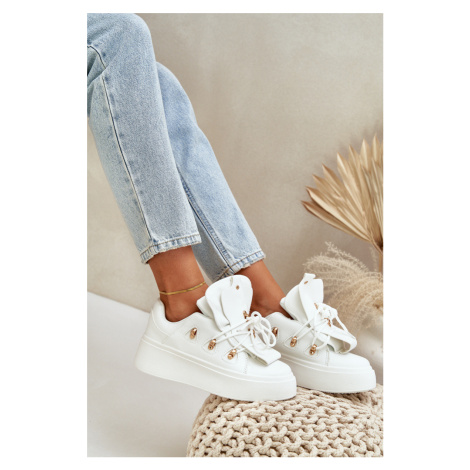 Dámské Tenisky Na Platformě Bílé Dolistana