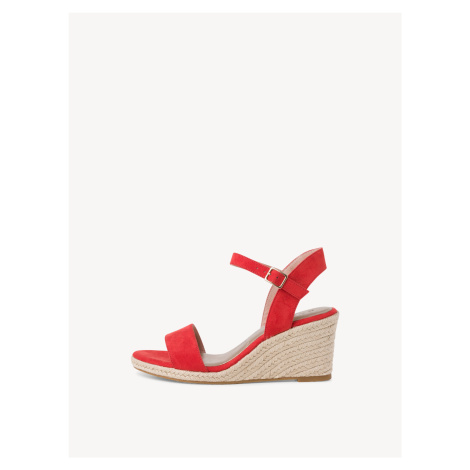 Sandálky červená Tamaris
