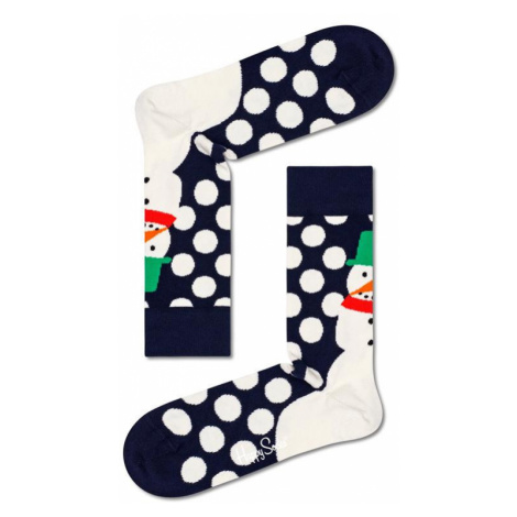 Ponožky Happy Socks Jumbo Snowman Sock (JSS01-6500) M