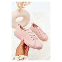 Leather Sneakers BIG STAR JJ374022 Nude