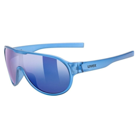 UVEX Sportstyle 512 Blue Transparent/Blue Mirrored Cyklistické brýle
