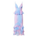 Chi Chi London Společenské šaty modrá / pink