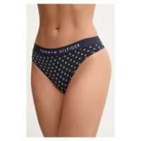 Tanga Tommy Hilfiger tmavomodrá barva