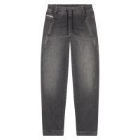 Džíny diesel d-krailey-e-t sweat jeans černá