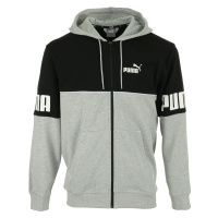 Puma Power Full-Zip Hoodie Šedá