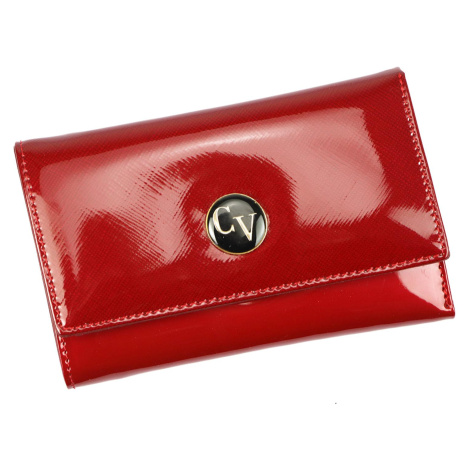 Dámská kožená peněženka Cavaldi H23-1-SAF červená