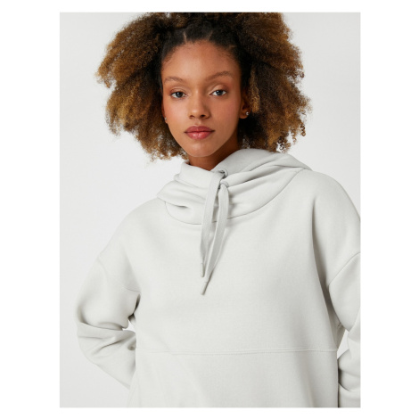 Koton Hooded Basic Sweatshirt Oversize