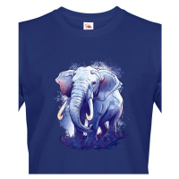 Pánské tričko se slonem- dárek pro milovníky zvířat