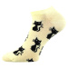 Boma Piki 55 Dámské vzorované ponožky - 3 páry BM000001145400100302 mix A