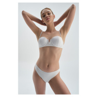 Dagi White Low Waist Bikini Bottom