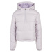 Dámská bunda Puffer Pull Over Jacket soft lilac