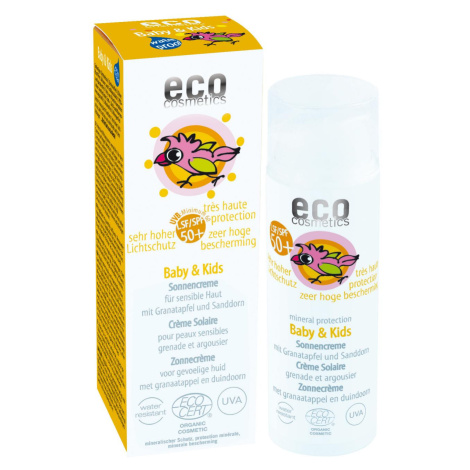 Eco Cosmetics Dětský opalovací krém SPF 50+, Baby 50 ml