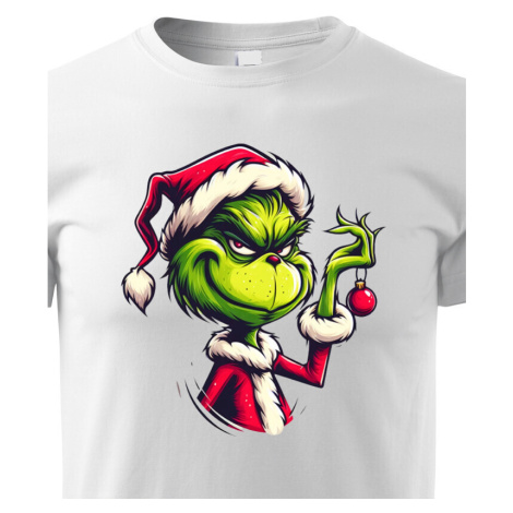 Dětské triko Grinch - skvělé vánoční triko BezvaTriko