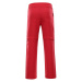 Dětské softshellové kalhoty Alpine Pro PANTALEO 4 - červená