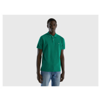 Benetton, Dark Green Regular Fit Polo