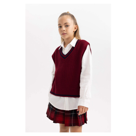 DEFACTO Girl Slim Fit Sweater Vest