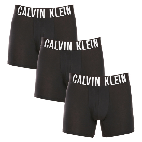 3PACK pánské boxerky Calvin Klein černé (NB3609A-UB1)
