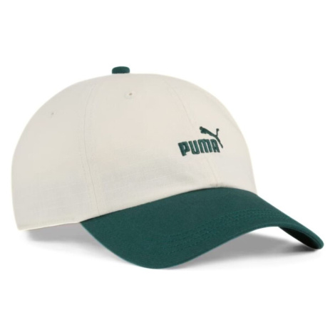 Puma ESS No. 1 Color Block Dad Cap 02598801 - alpine snow/dark myrtle