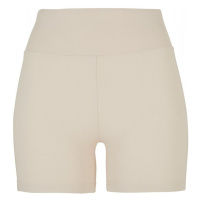 Ladies Recycled High Waist Cycle Hot Pants - softseagrass