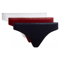 Dámská balení 3P THONG (EXT SIZES) UW0UW048900U4 - Tommy Hilfiger