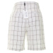jiná značka NA-KD »Big Check Bermuda Shorts« kraťasy* Barva: Bílá, Mezinárodní