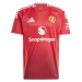 adidas MANCHESTER UNITED FC HOME JERSEY Pánský fotbalový dres, červená, velikost