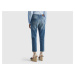 Benetton, Cropped High-waisted Jeans