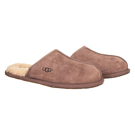UGG dámské pantofle pearle hnědé kožené
