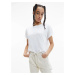 Calvin Klein Calvin Klein Jeans dámské bílé tričko TONAL MONOGRAM TEE